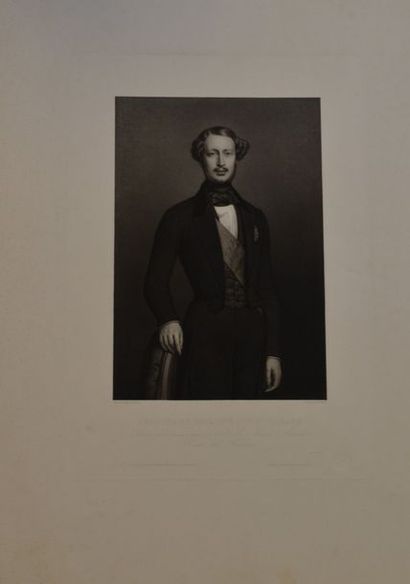null ÉCOLE FRANÇAISE DU XIXe SIÈCLE.

Portrait de Ferdinand-Philippe, duc d’Orléans.

Lithographie...