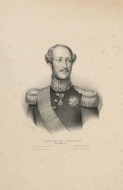 null BELLIARD Zéphirin (1798-1871).

Portrait de Ferdinand-Philippe, duc d'Orléans...