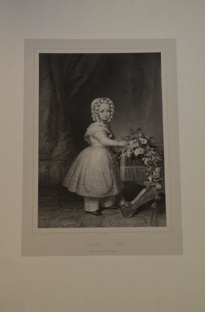 null 19th CENTURY FRENCH SCHOOL.

Portrait of Robert, Duke of Chartres.

Lithograph...