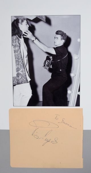 null ANGELI Pier (1932-1971).

Pièce autographe signée et dédicacée par l’artiste...