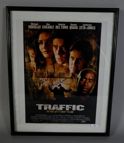 null DOUGLAS Michael (°1944).

Reproduction de l’affiche du film « Traffic » (2000)....