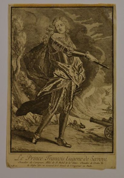 null VALK Gerhard (165 ?-1726).

Portrait of Prince François-Eugène de Savoie-Carignan...