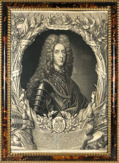 null FUNCK David (1642-1705?).

Portrait of Prince François-Eugène de Savoie-Carignan...