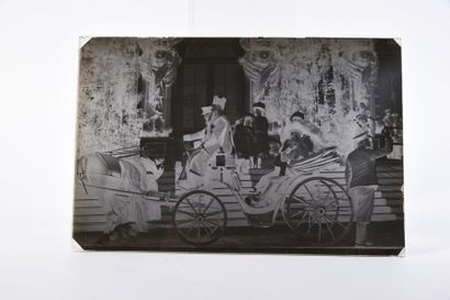 null NICOLAS II, Emperor of Russia (1868-1918).

Set of seven large glass photographic...