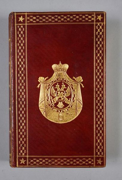 null BIBLIOTHÈQUE DU TSAR ALEXANDRE Ier DE RUSSIE.
DENINA Carlo (1731-1813). La Russiade...