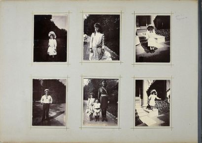 MAISON IMPERIALE DE RUSSIE Album containing about 95 photographs in various formats...