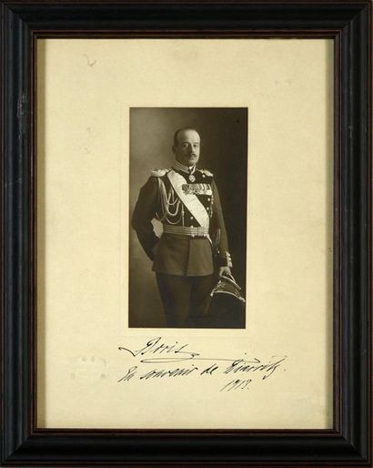 null BORIS WLADIMIROVITCH, grand-duc de Russie (1877-1943).
Portrait photographique...