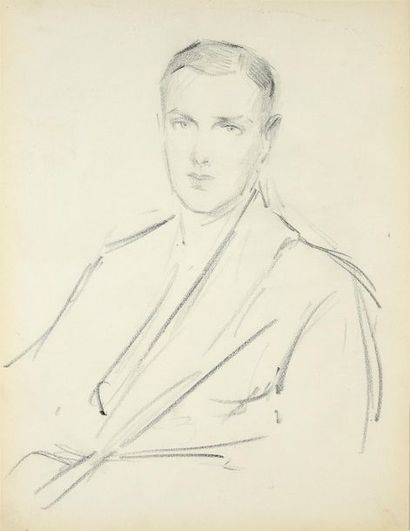 ZAROKILLI Nicolas Paganiotti (1879-1945) Portrait du prince Félix Félixovitch Youssoupoff...
