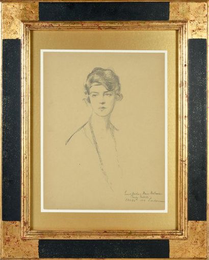 ZAROKILLI Nicolas Paganiotti (1879-1945) Portrait de la grande-duchesse Maria Pavlovna...