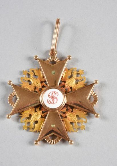 null ORDER OF ST. ST. STANISLAUS.
First-class model. Composed of its insignia, its...