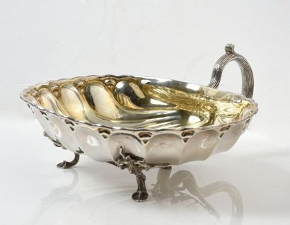 null NICE SILVER PRESENTATION CUP.
By NORDBERG, St. Petersburg, 1858.
In the shape...