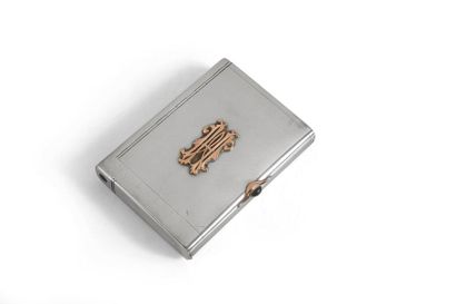 null SILVER CIGARETTE CASE.
By ADAMZ, Moscow, 1899-1908.
Rectangular in shape, hinged...