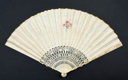 null St. Peter's in Rome, Italy, ca. 1770-1780
Folded fan, known as the "Grand Tour",...