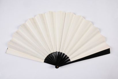 null Paule Garrigue, Les acrobates, 1994
Folded fan, double sheet in pencil, black...
