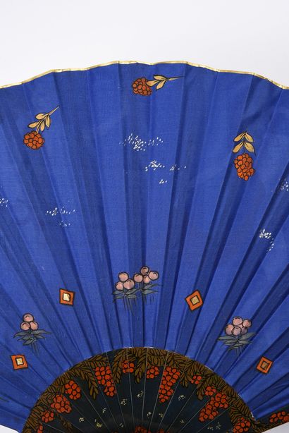 George Barbier (1882-1932) pour Jeanne Paquin L'odalisque, 1911
Folded fan, balloon...