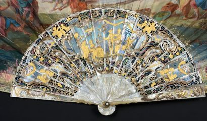 null The Virtue of Scipio the African, circa 1750-1760
Folded fan, the skin sheet...
