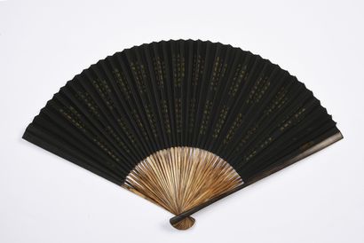 null The Beihai Pagoda, China, early 20th century
Folded fan, the double sheet of...