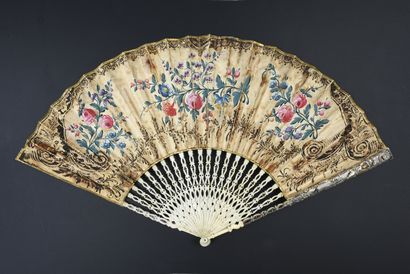 null Actaeon and Diana, 19th century
Folded fan, the skin sheet painted with gouache...