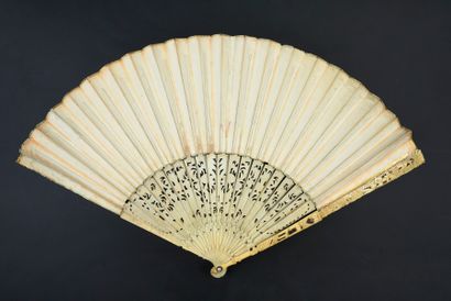 null Jesus and the Samaritan Woman, ca. 1750
Folded fan, the skin sheet mounted in...