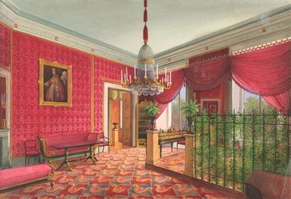 Wilhelm Schumann (act.1830-1844) 
The salon of Princess Charles of Prussia, née Maria...