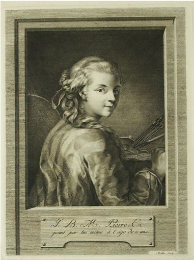 Jean-Baptiste Marie PIERRE (1714-1789) 
La Mascarade chinoise faite à Rome le Carnaval...