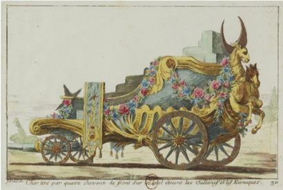Jean-Baptiste Marie PIERRE (1714-1789) 
The Chinese Masquerade made in Rome the Carnival...