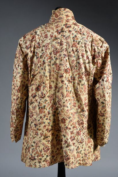null Men's interior jacket, Restoration period, high collar jacket for a corpulent...