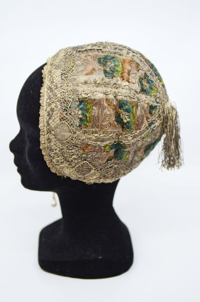 Children's hat, first half of the 18th century,...