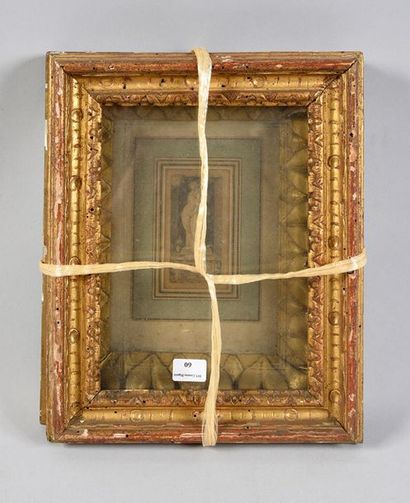 null Set of two frames. 

Italy, 18th and 19th century.

