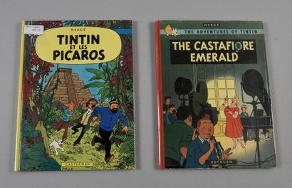 HERGÉ 
Albums Tintin
Tintin, les bijoux de la Castafiore (version anglaise)
Tintin...