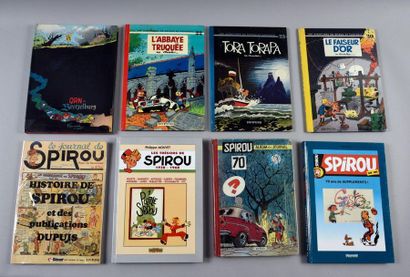 null Autour de Spirou. 
- Histoire de Spirou et des publications Dupuis, éd Glenat,...