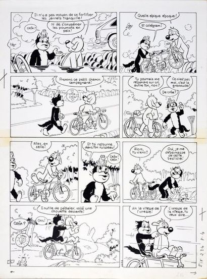 CANCE, Louis (1939) 
Pif et Hercule, un sacré tandem. 5 planches pour cette histoire...