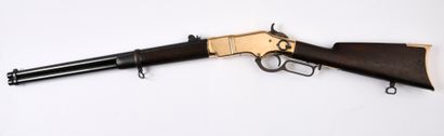 null WINCHESTER REPEATING SADDLE GUN.
Model 1866, cal. 44/40/. Marking of the barrel...