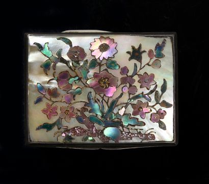 null SILVER SNUFFBOX,
PARIS, 1743. Rectangular in shape, decorated on each side with...