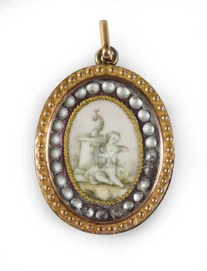 BIRTH OF THE DAUPHIN.
Small oval pendant...