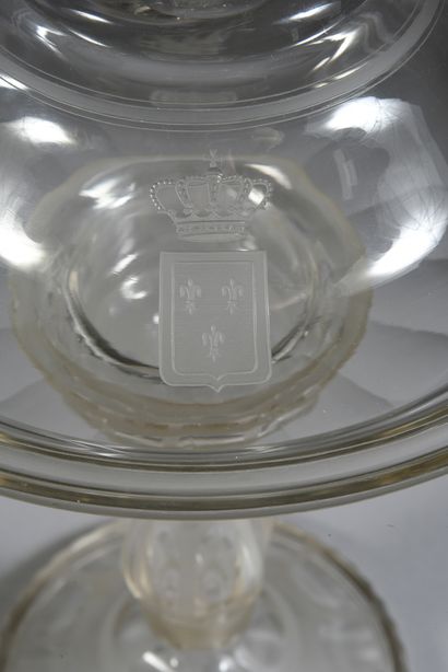 PART OF A TABLEWARE SET,
WITH THE ARMS OF...