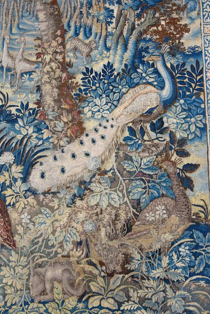 null Exceptional, very important and fine tapestry of the Animal Fighting or Pugnae...