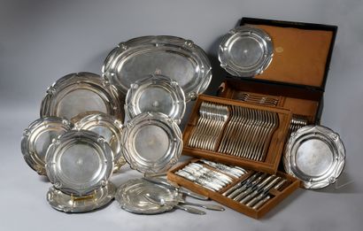 Important Art Deco silver housewife 925e...
