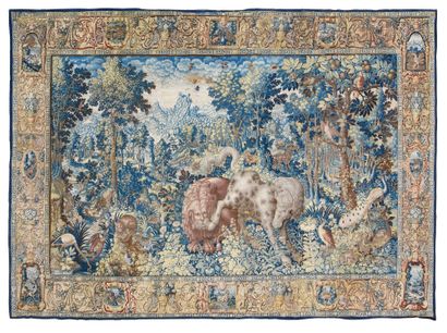 Exceptional, very important and fine tapestry...