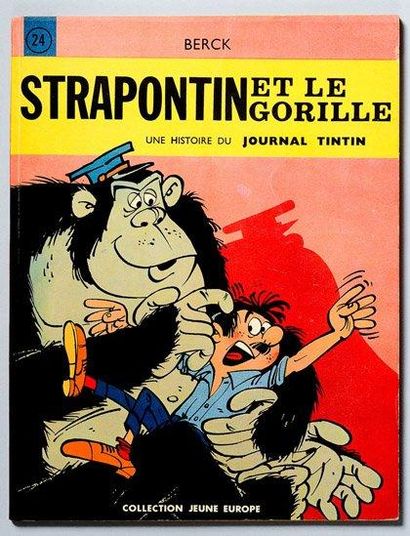 BERCK Strapontin 03. Strapontin et le gorille. Edition originale, Editions Jeune...