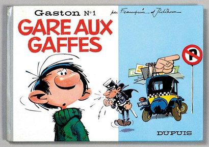 FRANQUIN GASTON 01. GARE AUX GAFFES. Edition Originale au Format à l'italienne de...