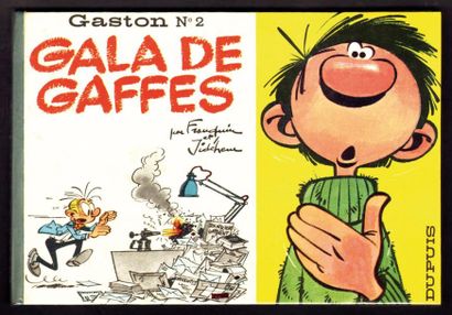 FRANQUIN GASTON 02. GALA DE GAFFES. Edition originale au Format à l'italienne de...