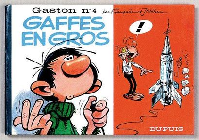 FRANQUIN GASTON 04. GAFFES EN GROS. Edition Originale au Format à l'italienne de...