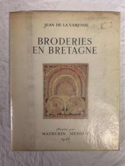 null Seven books in French on embroidery.
Books or booklets including one on traditional...