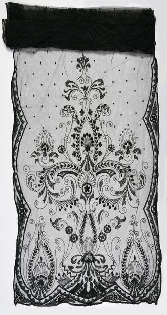 null Accessoires du costume féminin en dentelle, 2nde moitié du XIXe siècle.
En dentelle...