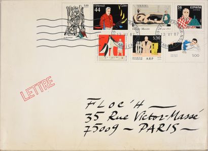 FLOC'H Portfolio 35 Rue Victor Massé. In 1987, Floc'h paid tribute to some of his...