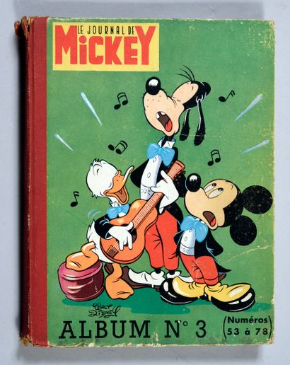 A set of 5 original bindings of the Mickey...