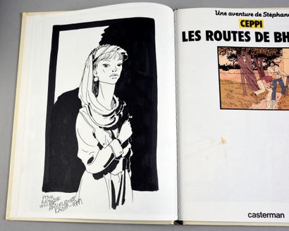 BLUTCH - CEPPI - PIROTON A set of three albums enriched with drawings-dedications.
-...