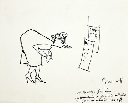 DE BRUNHOFF, Laurent (1925) "In memory of Babar's visit on a rainy day".
Humorous...
