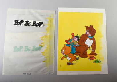 HANNA BARBERA STUDIO Bop et Be bop ("Spike and tyke")
Indian ink and coloured ink...
